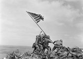 Poster Raising the Flag on Iwo Jima - Tweede Wereldoorlog - Large 50x70 - (Klassiek/Iconisch)