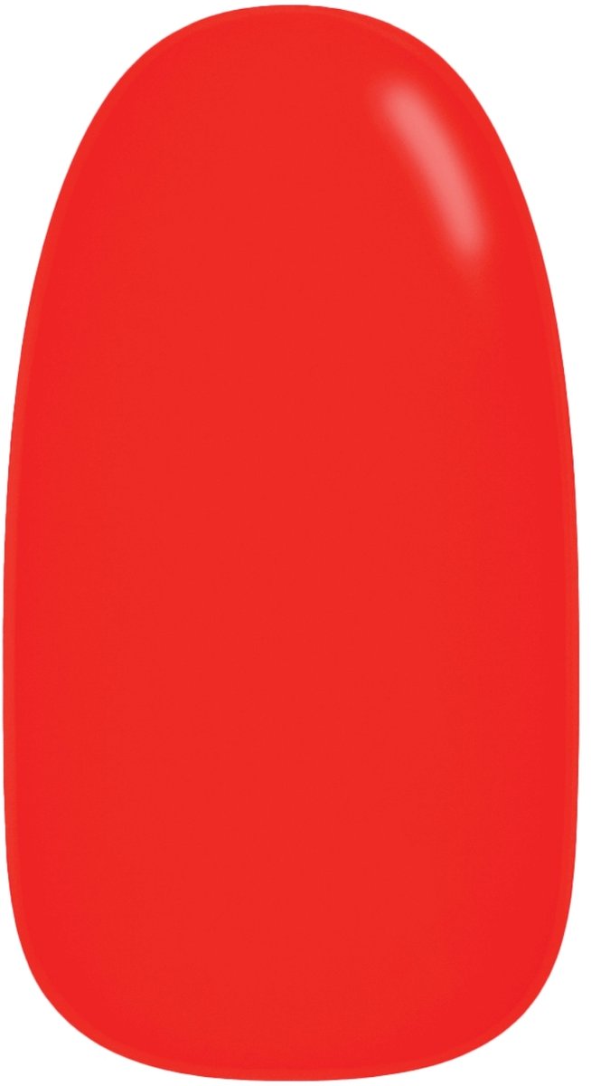 Nailo Gellak Stickers - Oranje - Papaya Pop - Gel Nagel Stickers UV - 28 stuks - Gel Nail Wraps