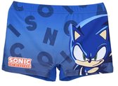 Sonic Zwemboxer Jongens – Sonic the Hedgehog – Blauw – Maat 110 – Sneldrogend – Officiële licentie