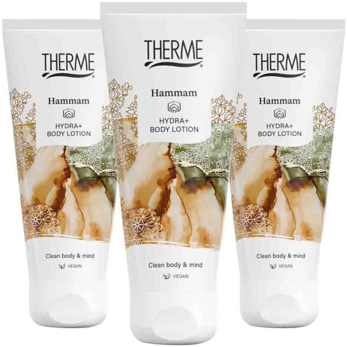 Therme Hydra+ Bodylotion Hammam - 3 x 200 ml - Voordeelverpakking