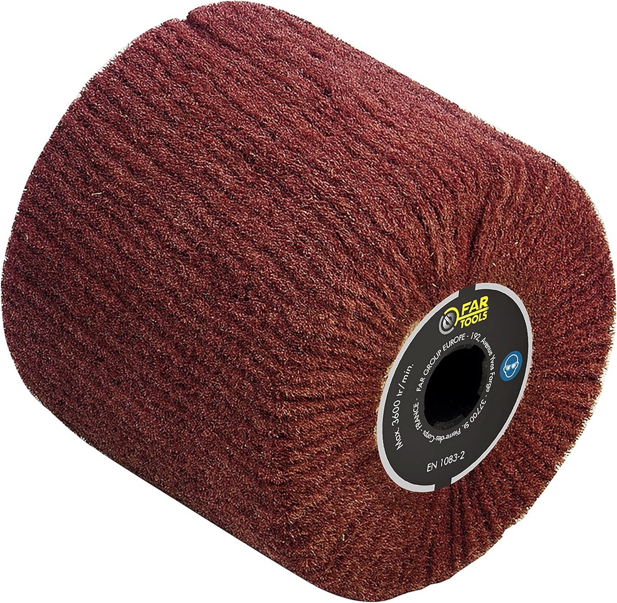 Synthetische vezelborstel voor slijpmachines - Diameter 120 mm