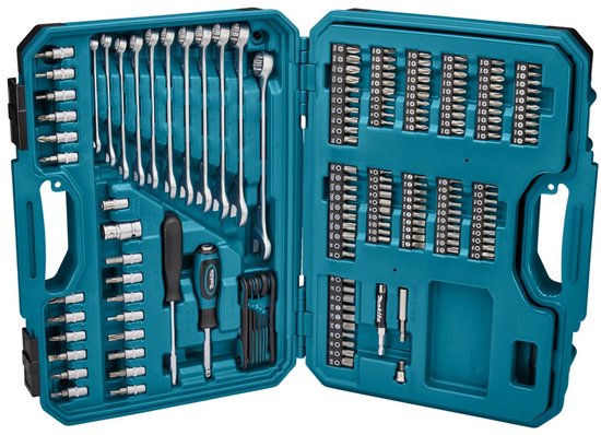 Makita E-10883 Handgereedschapset - 221-delig