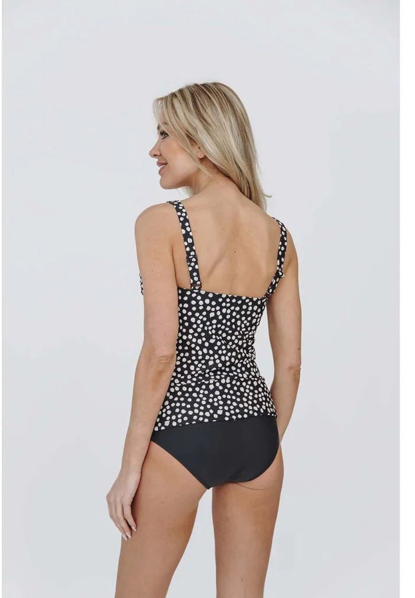 BOMAIN - tankini cadiz - Tankini dames - Bruin, wit