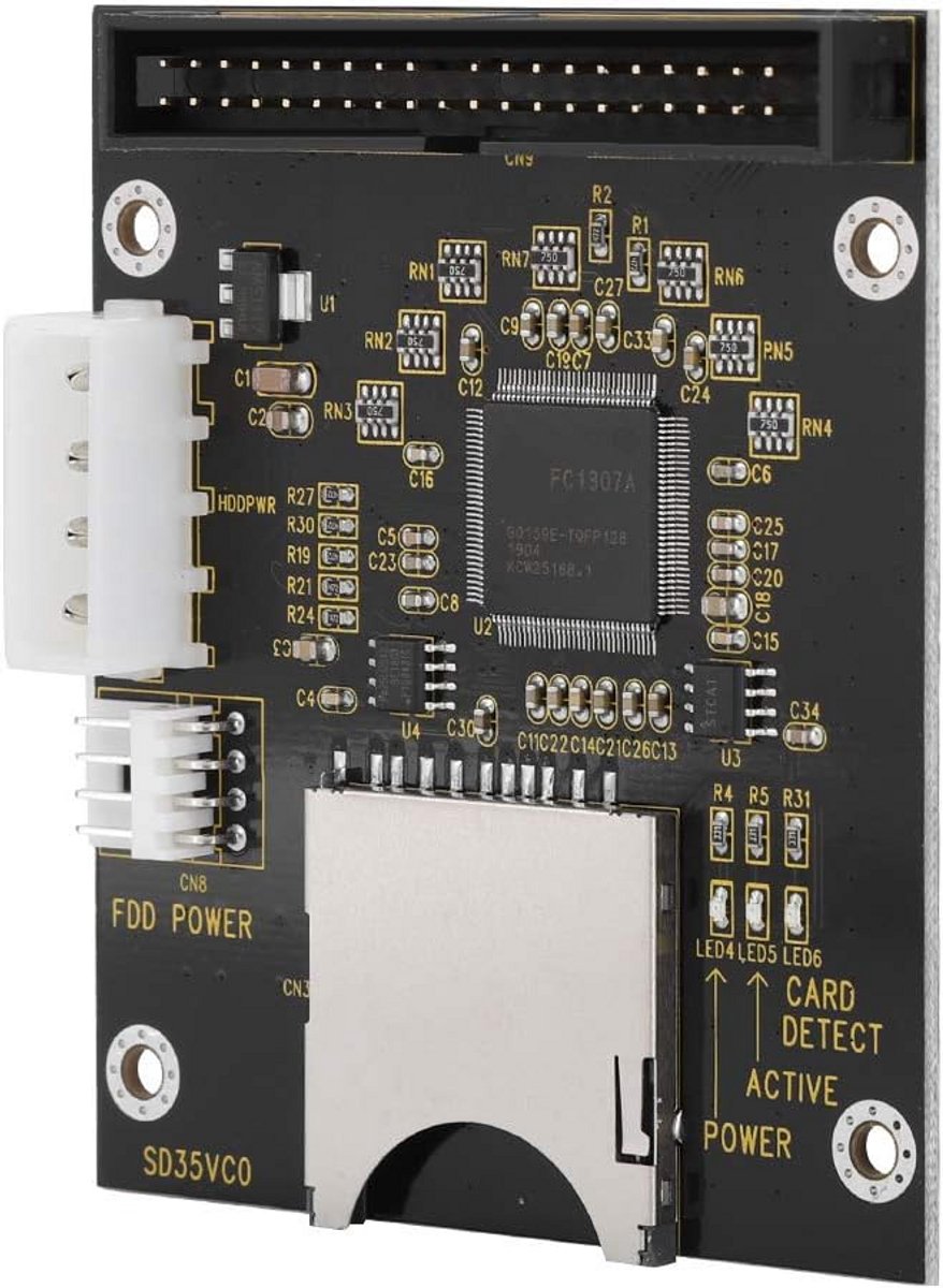 SD naar IDE Adapter voor 3.5 inch Harde Schijf - Veilige Digitale Geheugenkaart Converter