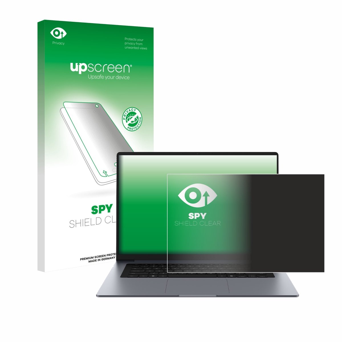 upscreen - privacy screenprotector voor Samsung Galaxy Book6 16" - Folie Beschermfolie Blauwlichtfilter