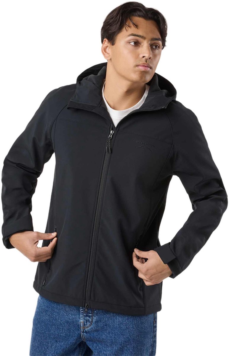 Swedemount Tromsö JKT SOFTSH – Softshelljas voor heren Zwart