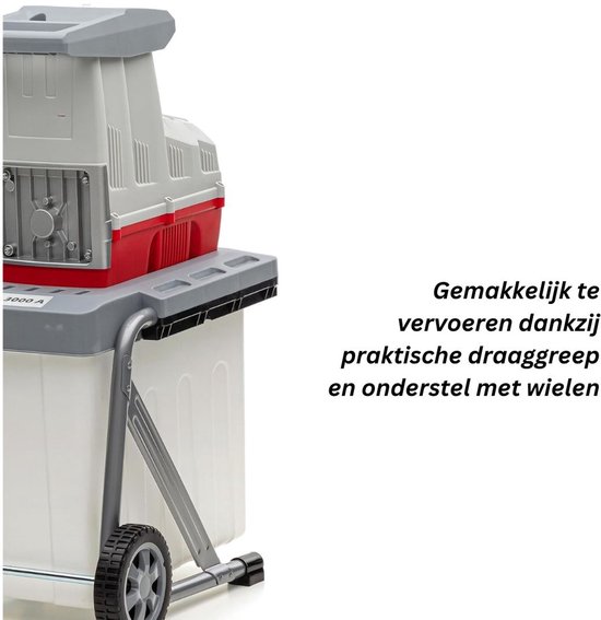 Nexvo® Hakselaar - Hakselaar Electrisch - Hakselaar Versnipperaar - Meerkleurig - ‎53cm x 36cm x 93cm van Merkloos	 — afbeelding 4