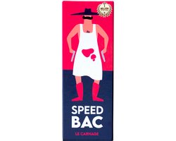 SPEED BAC LE CARNAGE - GERONIMO GAMES - ATM GAMING - JEU DE CARTES - JEU D'AMBIANCE - PARTY SPEL - ADULTE