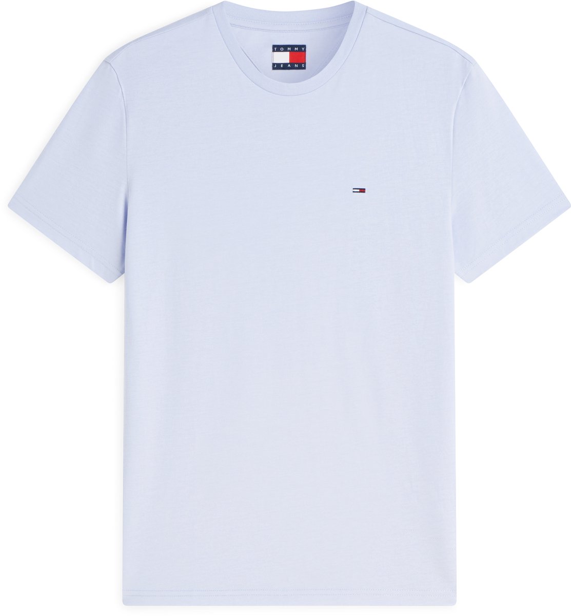 Tommy Jeans T-shirt Tjm Xslim Jaspe Htr Tee Ext Dm0dm20363 C5r Moonlight Iris Mannen Blauw