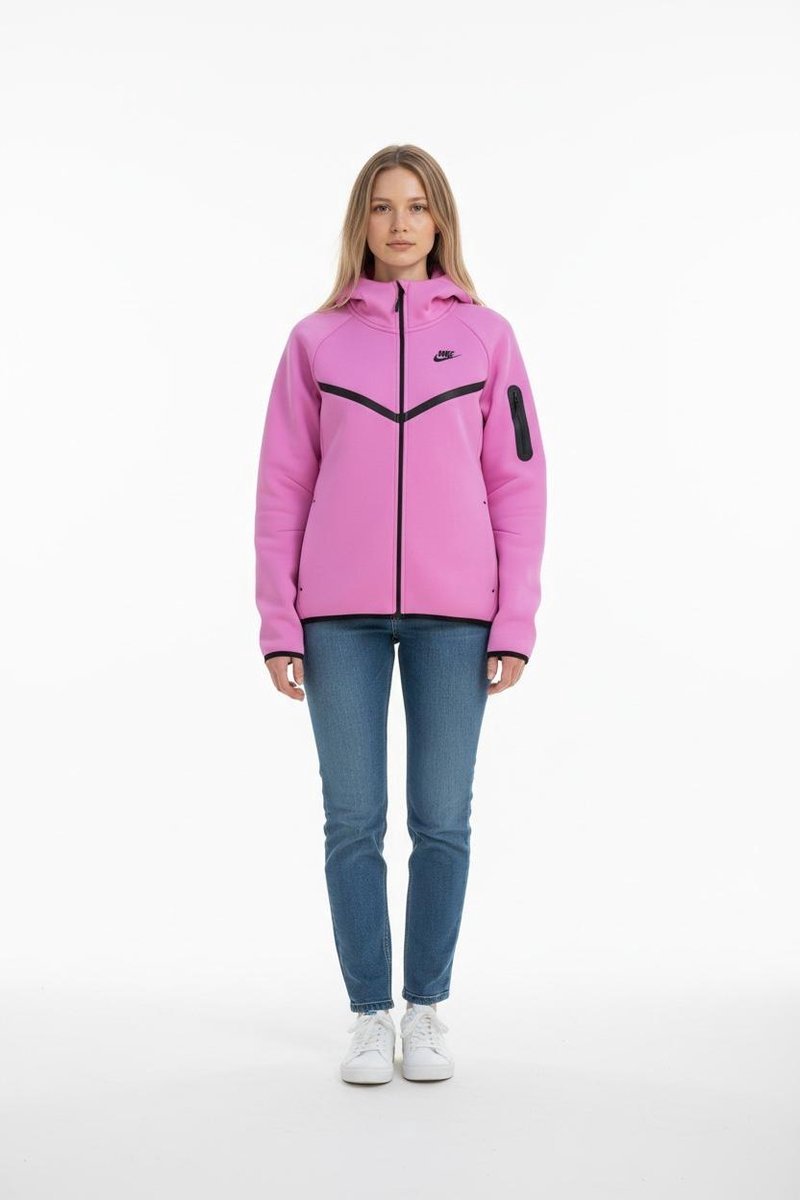 Nike Tech Fleece Dames Trainingsvest Roze