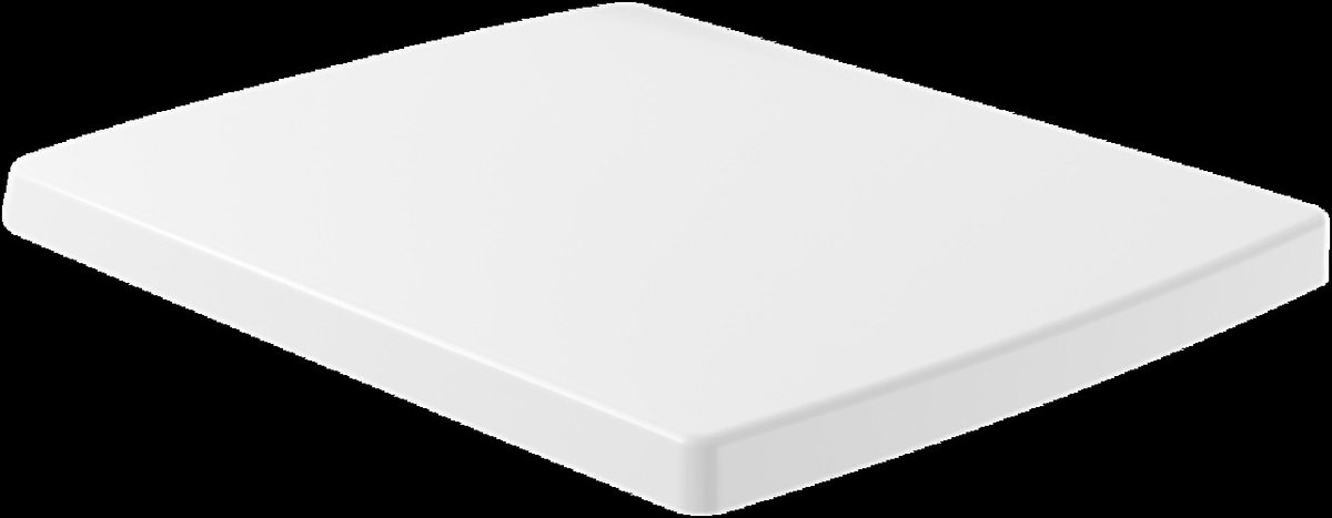 Villeroy & Boch Memento 2.0 WC-bril, rechthoekig, QuickRelease, SoftClose, 378x452x43mm, 8M24S1R7