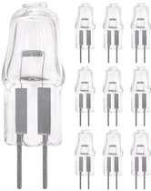 Modee 10 stuks G4 halogeenlampjes - 10W 12V - 101lm 3000K - Dimbaar