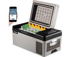Allero draagbare autokoelkast - Koelbox elektrisch 12v 230 volt - Auto koelbox - Autokoelkast 12v 230v - Compressorkoeling
