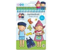 Fien & Teun Dress Me Up sticker aankleed- en kleurboekje ...