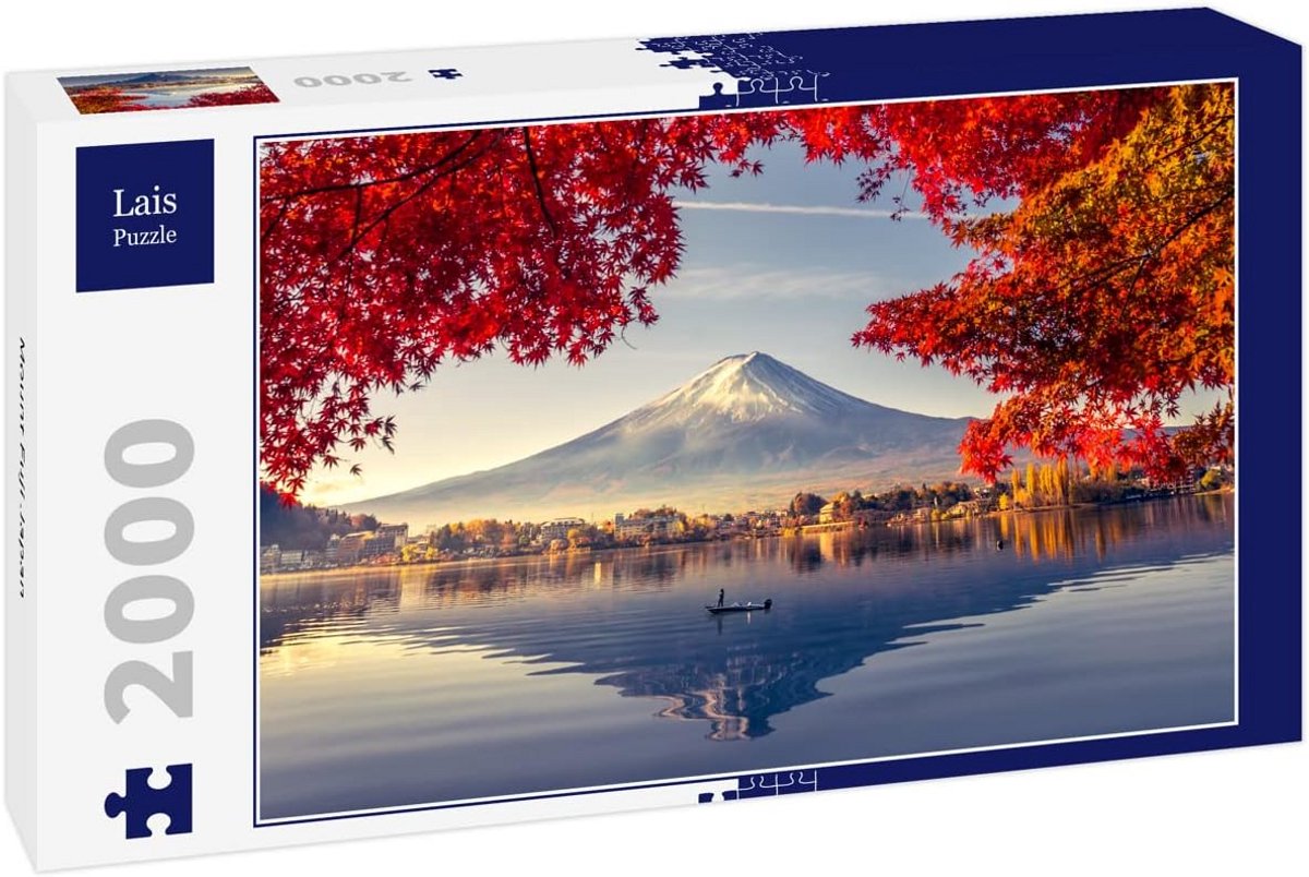 Puzzel 2000 Stukjes - Indrukwekkend Uitzicht op Mount Fuji, Japan