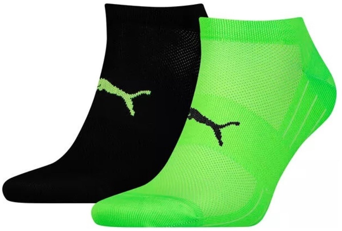 Puma 4-Pack Dunne Sportsokken Verkoelende Banen Heren Dames – 271003001 Zwart