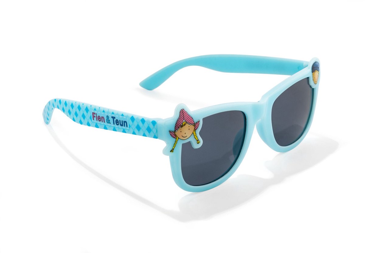 Fien & Teun kinderzonnebril - blauw - sunglasses - zonnebril - 2 tot 5 jaar