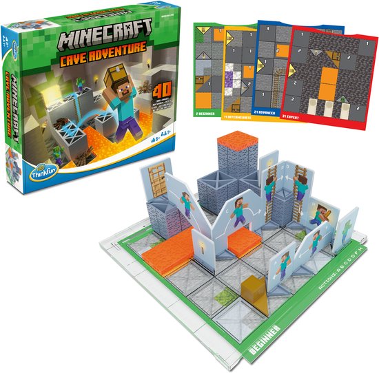 Ravensburger Minecraft Cave Adventure solodenkspel