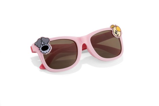 Woezel & Pip kinderzonnebril - roze - sunglasses - zonnebril - 2 tot 5 jaar van Merkloos — afbeelding 2