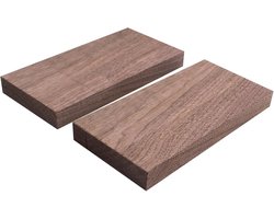 Planches de loisirs créatifs en noyer - 200 x 100 x 22 mm - Bois brut pour décoration