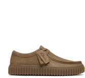 CLARKS Torhill Lo Heren Veterschoenen - Dark Sand Lea