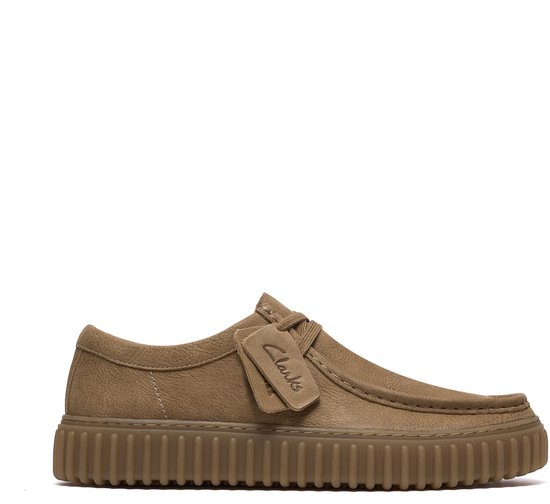 Chaussures à lacets CLARKS Torhill Lo pour hommes - Dark Sand Lea