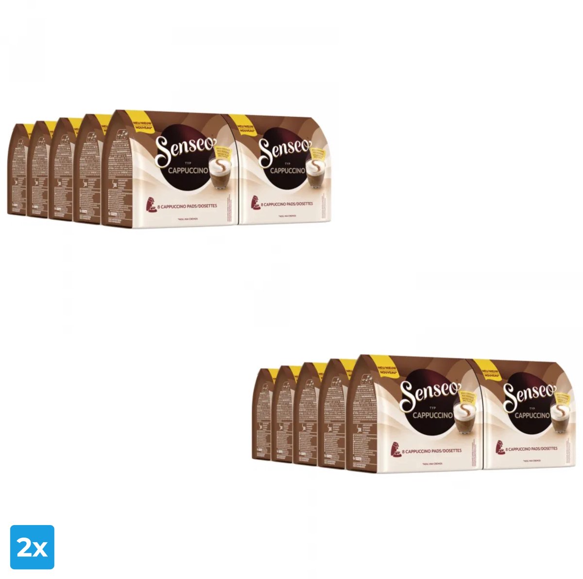 Senseo Cappuccino (2x 80 pads)