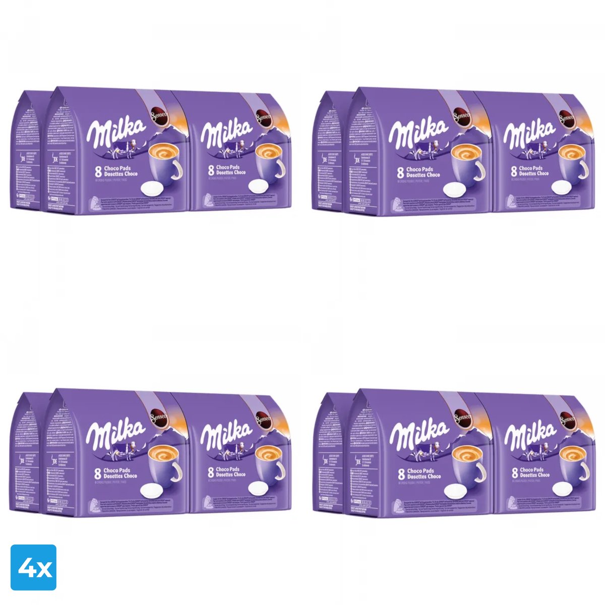 Senseo Milka Choco (4x 32 pads)