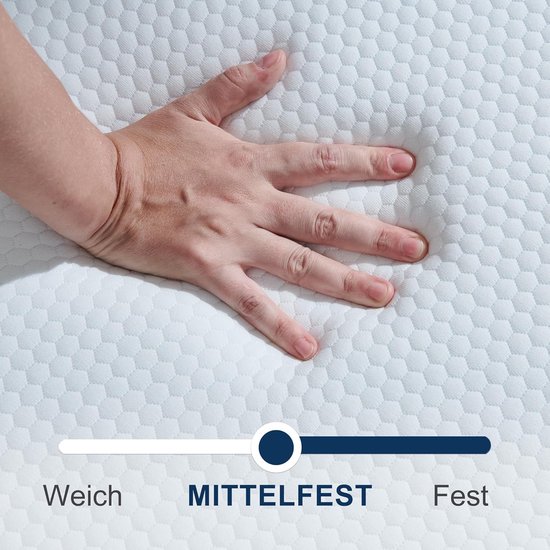 Vouwmatras 120 x 195 cm - Drievoudige Camping- en Logeerbed Matras met Wasbare Overtrek van Milly Mally — afbeelding 2