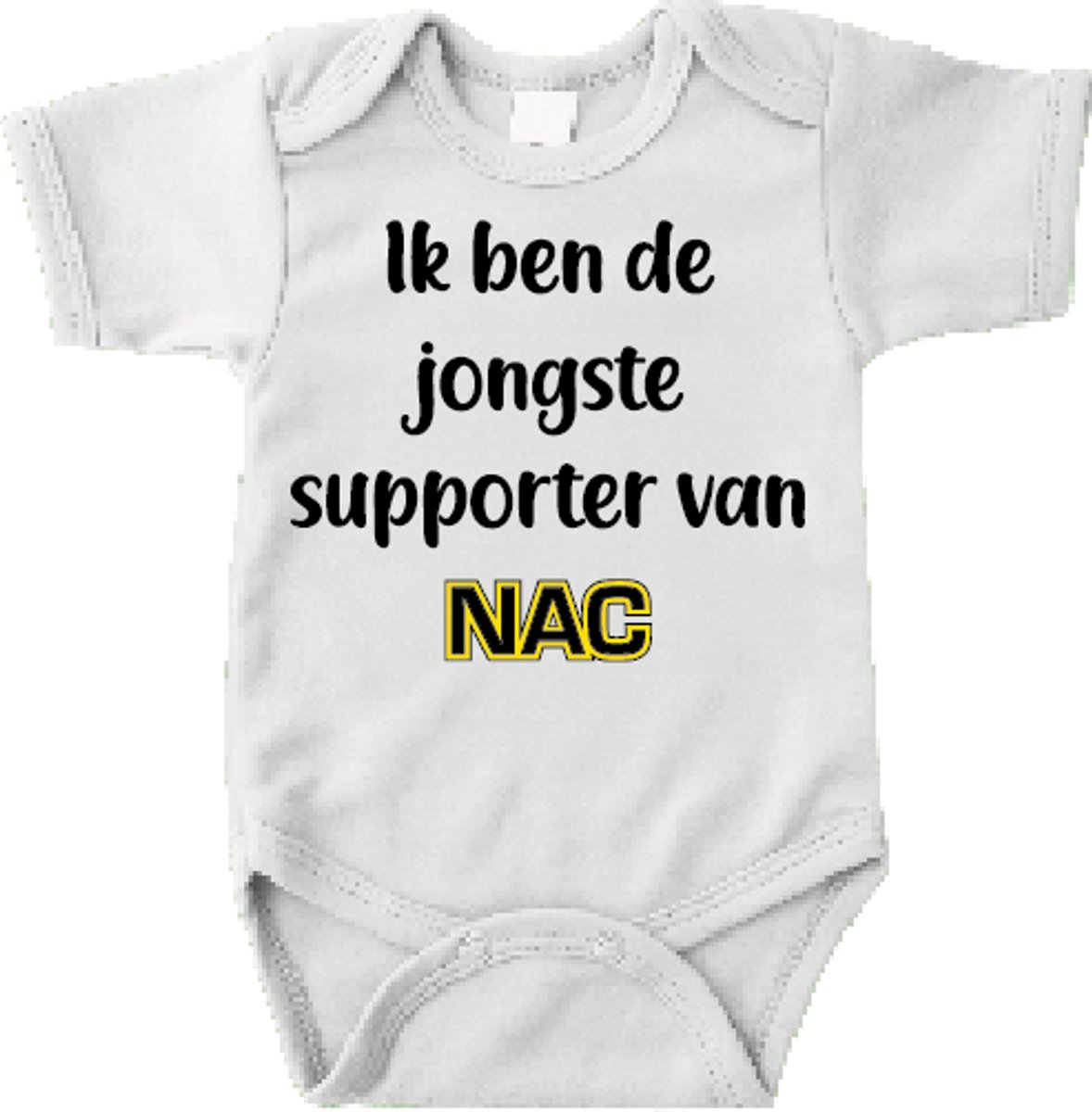Rompertje jongste supporter van NAC