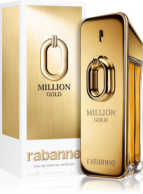 Rabanne Million Gold For Him - Eau de Parfum Intense voor heren - 100ml