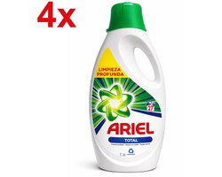 Ariel Total Vloeibaar wasmiddel 4x 1485ml - 4x27 Wasbeurten