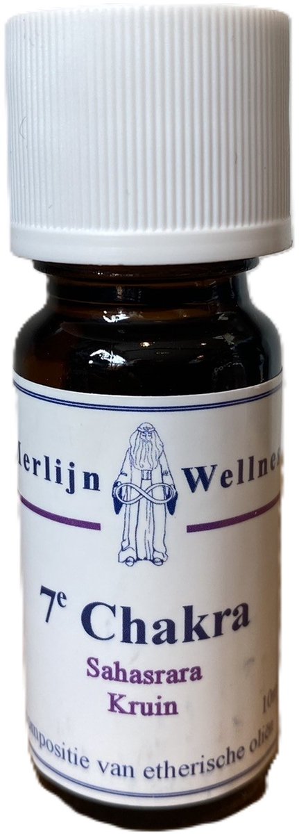 Merlijn Wellness - chakra olie - kruin chakra - 7e chakra - etherische olie - 10ml