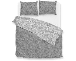Zo Home Dekbedovertrek Microvezel Pantera - grey 200x200/220cm