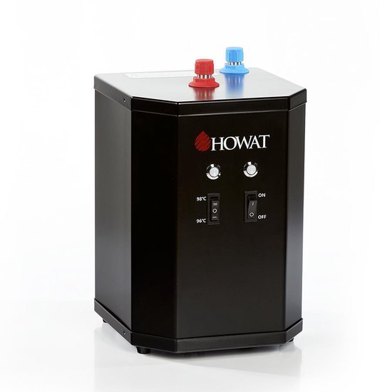 HOWAT 3 in 1 kokend water kraan incl. boiler ZWART - HOWAT