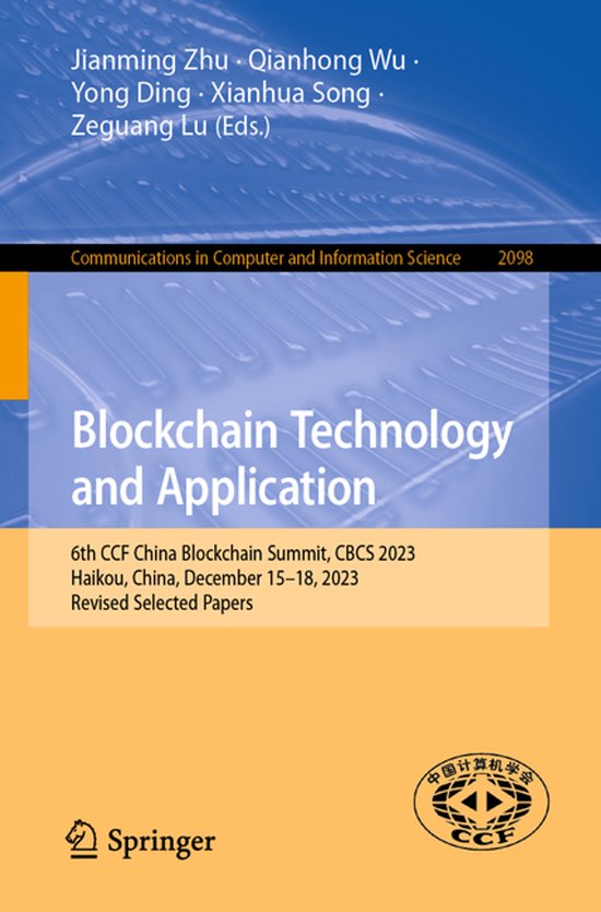 Communications in Computer and Information Science2098- Bloc ... - cover