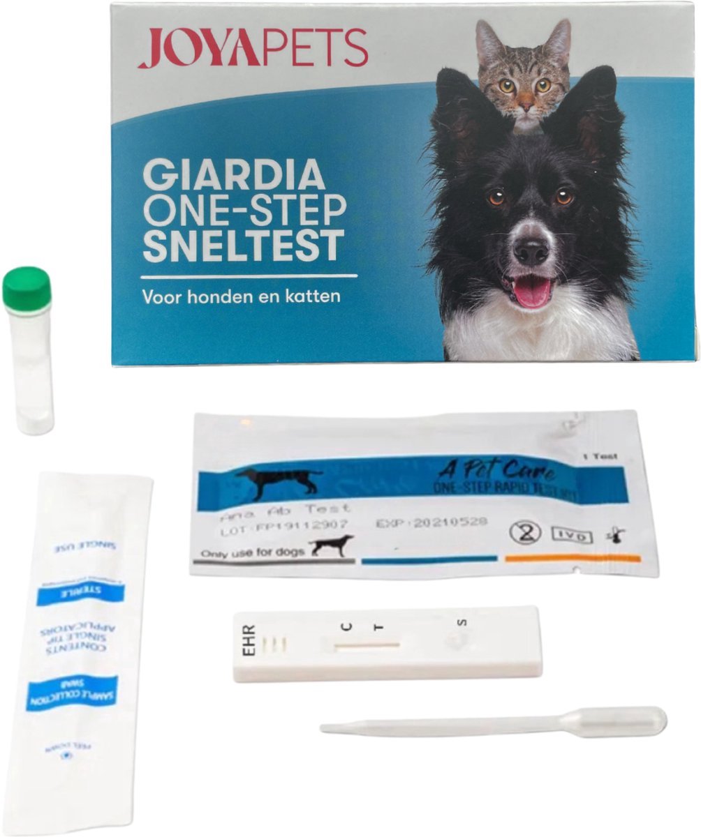 Giardia Ag Rapid Test snaptest voor honden en katten