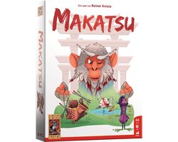 foto van 999 Games - Makatsu - slim kaartspel - eenvoudige spelregels veel diepgang - Meester Makatsu is op zoek naar de beste ninja's!