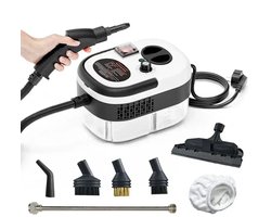 Milova Stoomreiniger - Sterilisatie voor afzuigkap, auto, badkamers, kozijnen, airco's - 2500W - Schoonmaak artikelen - Reiniger