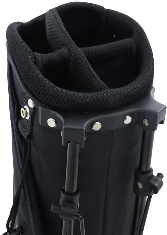 Lichtgewicht Golfstandaard Tas - 6 inch Top - Inklapbare Kickstand en Dubbele Schouderriem van Merkloos — afbeelding 5