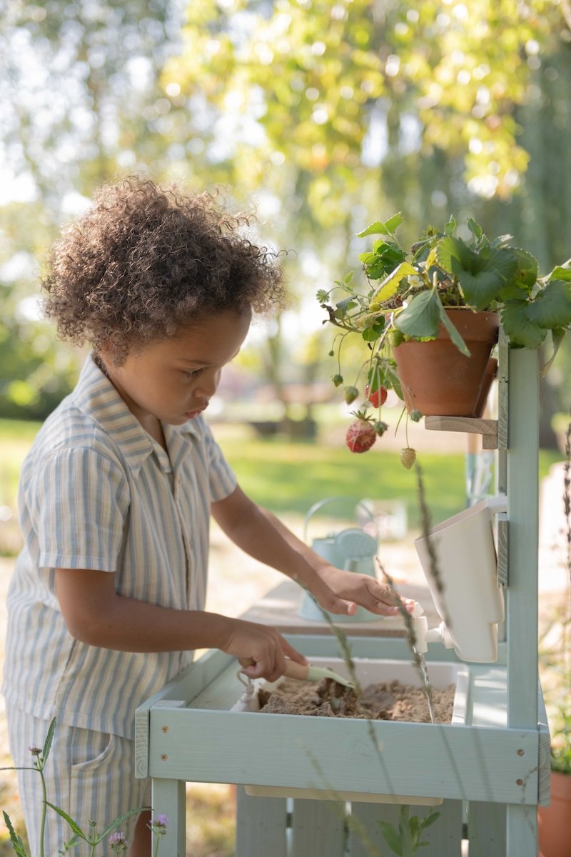 Little Dutch Buitenkeuken – Houten Speelkeuken — afbeelding 3