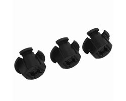 KARZO - 3 STKS Uitlijning Montage Clip Vervanging voor Zwart, Accessoires voor radardetectoren