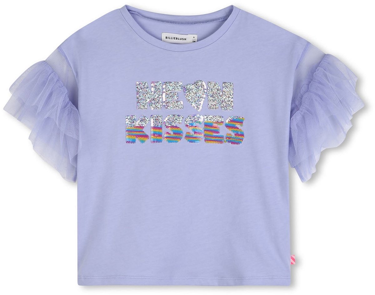 Billieblush - T-Shirt print - Blue - Maat 128