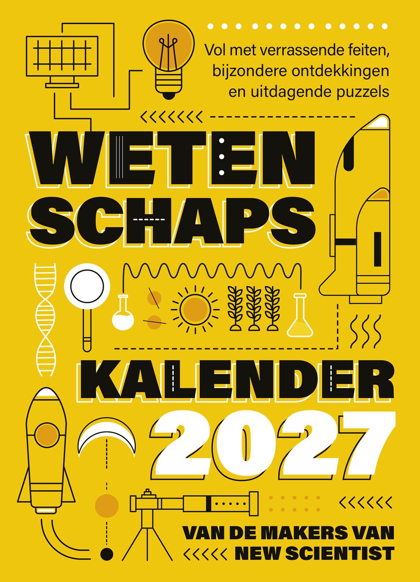 Kalenderwinkel Wetenschaps scheurkalender 2027