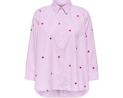 ONLY - ONLNEW LINA GRACE STR EMB SHIRT WVN NOOS - Dames - Blouses