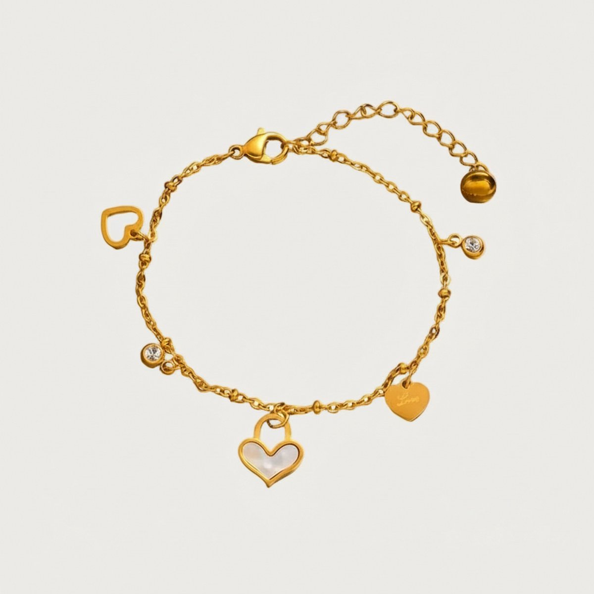 Amora - Armband - Stainless Steel