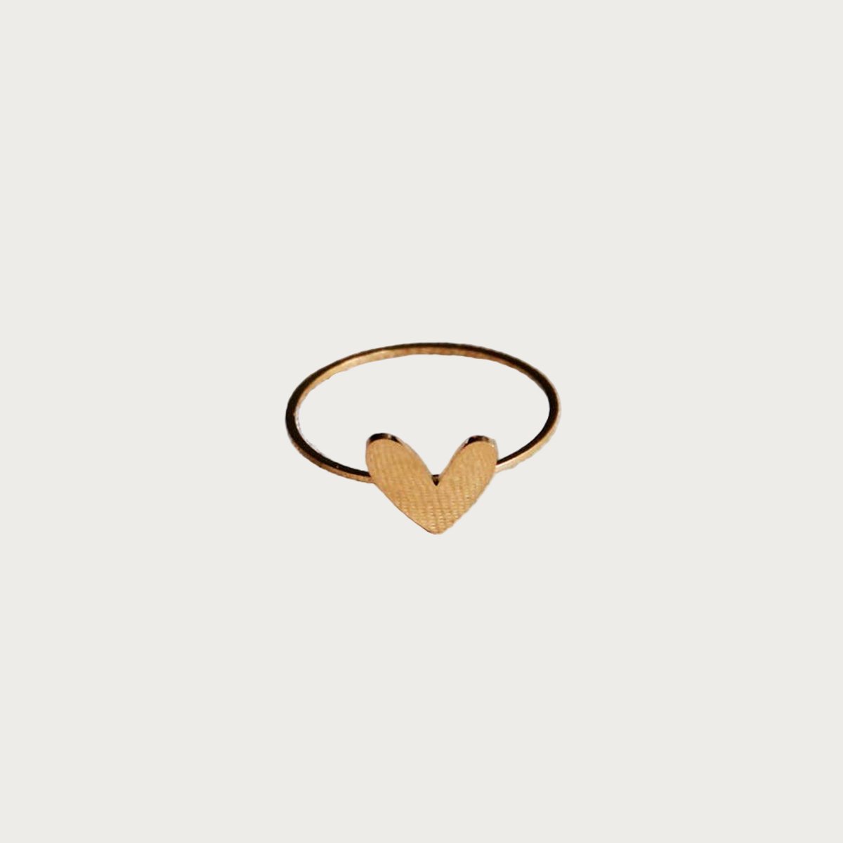 Sweet Heart – Ring – Stainless Steel - -