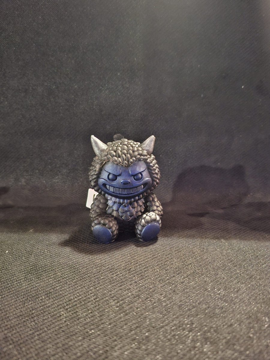 starwolf, lampje, beeldje, devil, zwart paars, klein