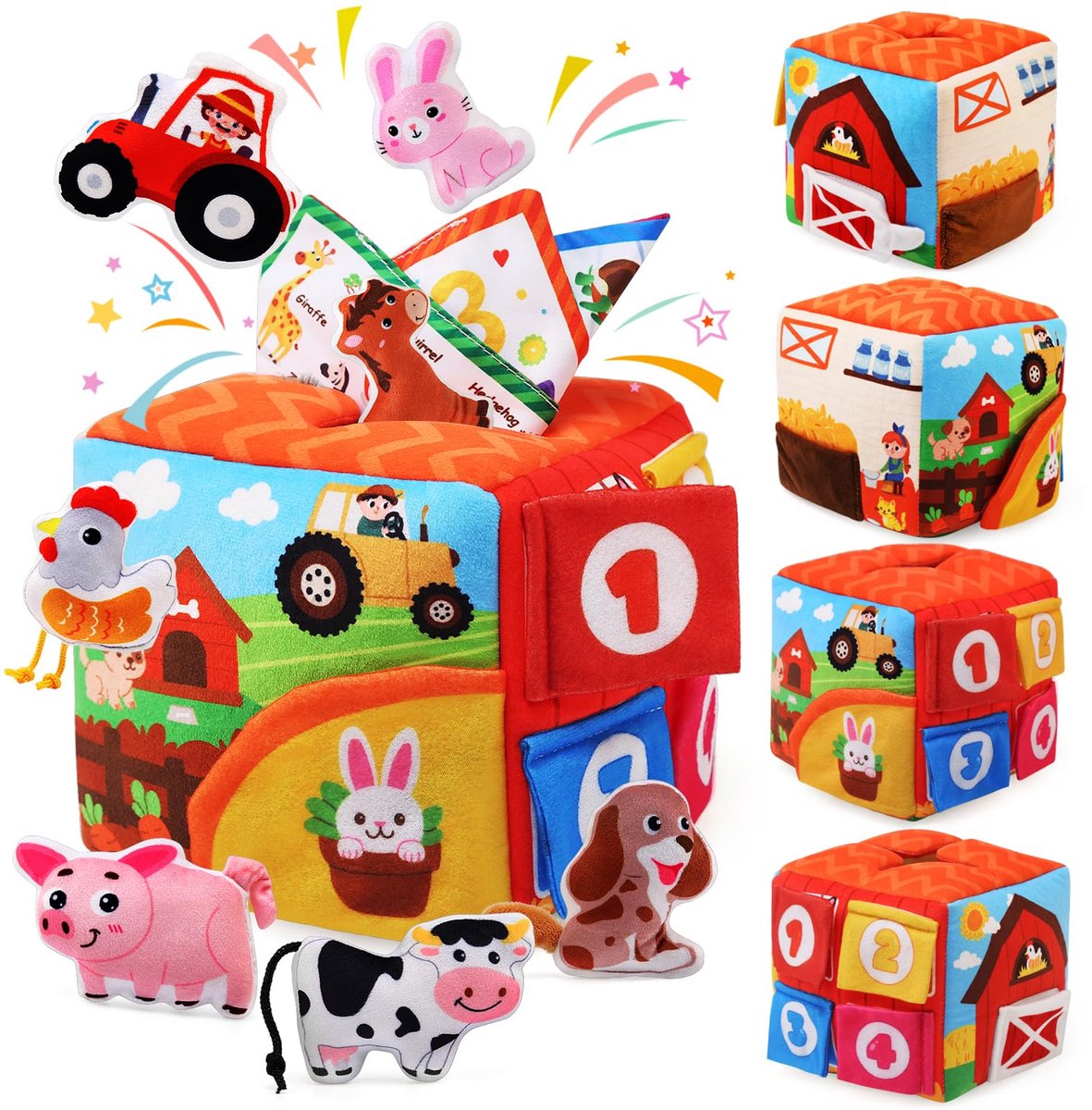 Montessori boerderij baby's van 1 jaar