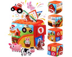 Montessori boerderij speelgoed ontwikkelingsdoos